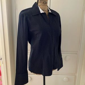 DCC pinstripe blouse L